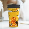 thumbnail image 6 of Fotbe Happy Halloween1 Printed Insulated Travel Coffee Mug Spill Proof Leak Proof Stainless Steel Coffee Tumbler Reusable Coffee Cups with Lids Thermos, 6 of 8
