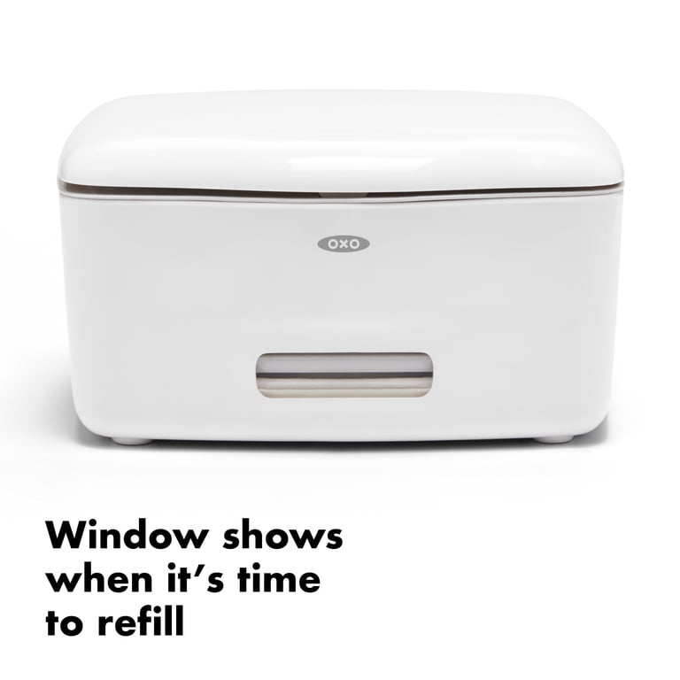 OXO Perfect Pull Flushable Wipes Dispenser, White photo 6