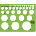 thumbnail image 1 of ALVIN TD4000 CIRCLE GUIDE TEMPLATE, 1 of 4