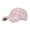 Pink, variant on Women’s Plaid Tweed Baseball Cap, Fashion All-Season Sun Hat, Casual Adjustable Sports Cap for Daily Use Pink One Size