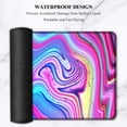 thumbnail image 6 of Large Mouse Pad, Full Desk XXL Extended Gaming Mouse Pad 35" X 15", Waterproof Desk Mat w/ Stitched Edge, Non-Slip Laptop Computer Keyboard Mousepad for Office & Home, Colorful Marble Design, 6 of 6