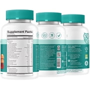 SmartyPants Prenatal Plus Multi & Omega-3 Gummies 2-Pack, Improved Formula, 50% Less Sugar, 120 Ct Ea