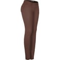 thumbnail image 2 of 2Luver, Women's, Stretchy 5 Pocket Skinny Jeans, Brown, 0, 2 of 4
