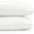 thumbnail image 1 of PinesC 400 Thread Count Cotton Sateen Pillowcases (Standard, White), 1 of 5