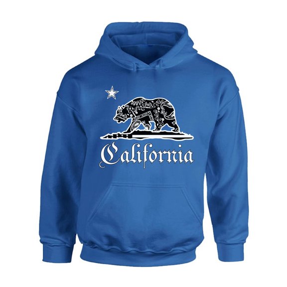 Awkward Styles California Republic Bandana Hooded Sweatshirt California Hoodie Unisex Cali Gifts California Bear Hoodie Sweater California Republic Sweater Gifts from California