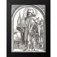 thumbnail image 2 of Durer, Albrecht 11x14 Black Modern Framed Museum Art Print Titled - St Sebald, 2 of 5