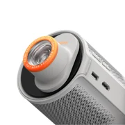 XGIMI MoGo 4 Portable Projector, Google TV with Licensed Netflix, 360° Adjustable Stand, 2.5 Hours of Playtime, 2 x 6W Harman Kardon, Outdoor Projector, Wifi, Bluetooth, Include Sunset Filter