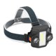 thumbnail image 3 of Linterna frontal de inducción LED 2 en 1 de alto brillo para bicicleta, recargable por USB, resistente al agua, para trabajo en exteriores., 3 of 14