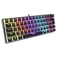 thumbnail image 2 of mecánico para juegos de 61 teclas, resistente a derrames, reemplaza a prueba de agua con Cable, diseño en inglés de EE. UU., compacto, Hugo Teclado mecánico, 2 of 10