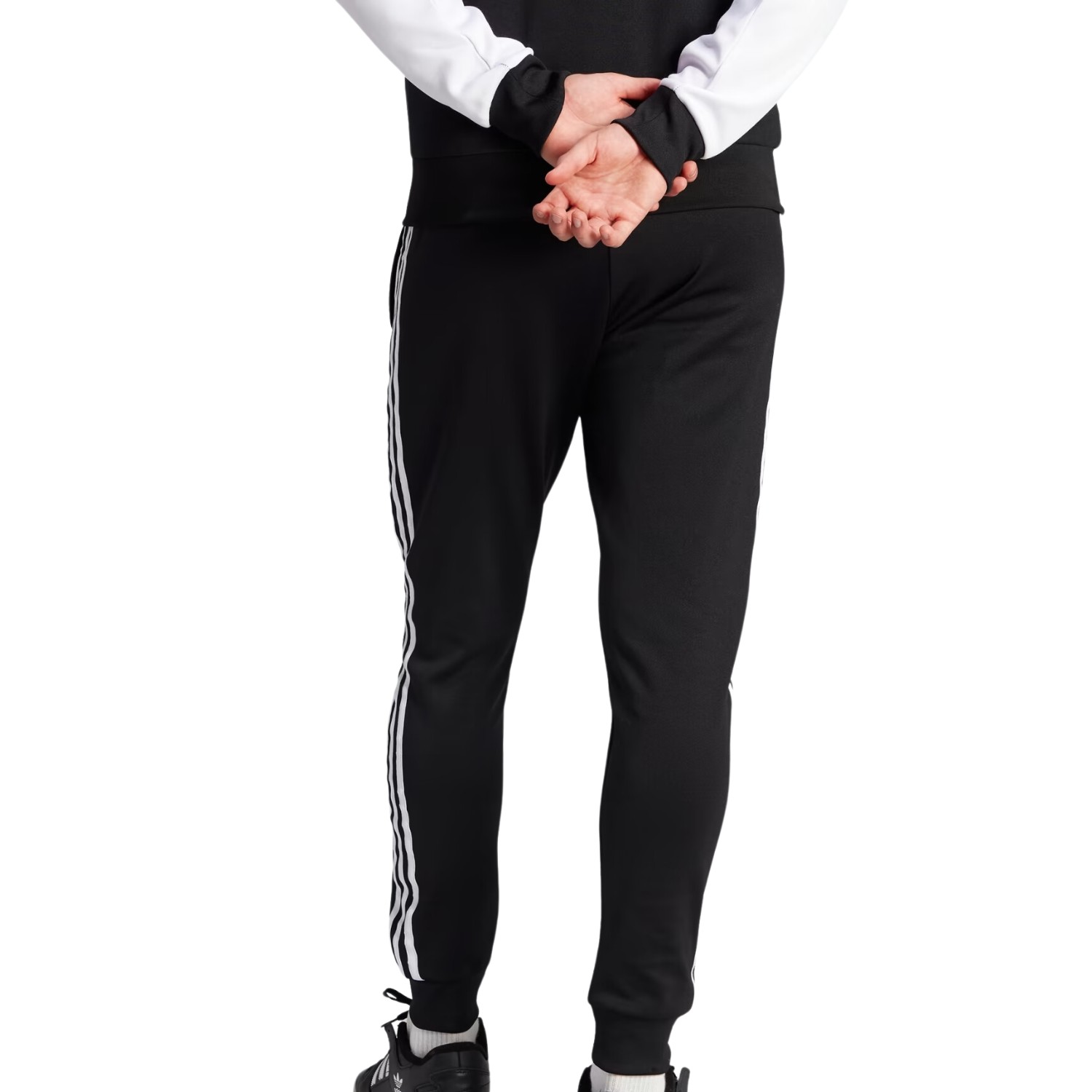 Adidas Originals Men's SST Track Pant Black White photo 3