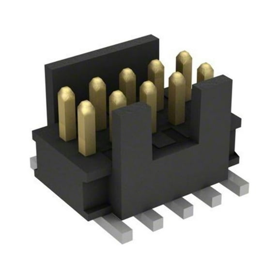Pack of 4 FTSH-105-01-L-DV-K Connector Surface Mount Header 10 position 0.050 (1.27mm) : RoHS