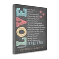 thumbnail image 2 of Tangletown Fine Art Love Never Fails by Jo Moulton Poster Frame - 24 x 24 x 1.5 in., 2 of 3