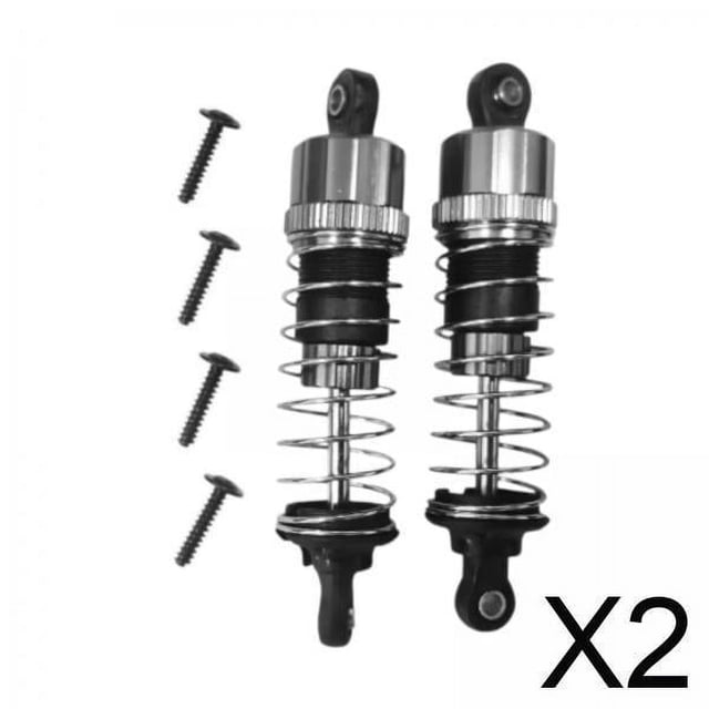 Amortiguadores de coche Rc,1/16 Metal Rc Car Update Parts Kits Accesorio,1:16 1:14 Escala Rc Crawler Car Amortiguadores,Amortiguador de coche RC DIY Metal modificado,Control remoto Reemplazos