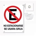thumbnail image 1 of Señalamiento Letrero No Estacionarse Se Usara Grua 26 cm X 35 cm plastico Estireno calibre 40, 1 of 3