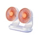 thumbnail image 2 of Ventilador de Succión Magnética Montado para Auto | Carga Rápida Tipo-C, Motor Silencioso Sin Escobillas, Circulación 360°, Inalámbrico Recargable, Blanco, Plástico, 19.5x8.5x15 cm, Bajo Ruido, 2 of 7