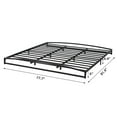 thumbnail image 3 of Faitaliicy Low Profile Platform Bed Frame Heavy Duty Metal Twin Bed Frame Queen Size Bed Frame Low King Bed Frame Full Bed Frame Mattress Foundation With Steel Slat Support No Box Spring Needed, 3 of 7