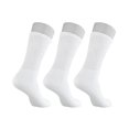 thumbnail image 2 of Diabetic Socks Men's & Women Crew Style Physicians Approved Socks, 3 Pairs, Size 10-13 (White), 2 of 5