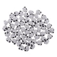 thumbnail image 4 of GUOOL 100 Pièces Forme de Crâne Perles Entretoises Lâches Perles Décoratives Blanc Noir, 4 of 9