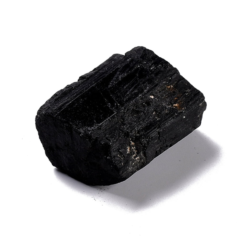 Rough Raw Natural Black Tourmaline Beads for Tumbling Decoration Polishing Wire Wrapping Wicca & Reiki Healing Nuggets 36~56x24~36x18~29mm 6~13pcs/box