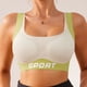 thumbnail image 2 of Brasier Mujer Tela de Mantequilla Sujetador Push up sin Costuras para Mujer Sujetador Deportivo Transpirable sin Aros Extra Grande, 2 of 4