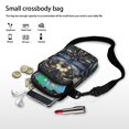 thumbnail image 7 of HELLHERO Women Shoulder Bag for Women Casual Travel Ornate Dragonfly Bloom Cross Body Purse 2 Layers, 7 of 7