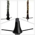 thumbnail image 3 of MasteelfCA Simple Practical Clarinet Oboe Bracket Clarinet Triangle Bracket Folding Rest Rack, 3 of 7