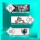 thumbnail image 4 of Juego de Petaca SE HQ90 Acero Inoxidable 8 oz con Embudo, 4 of 10