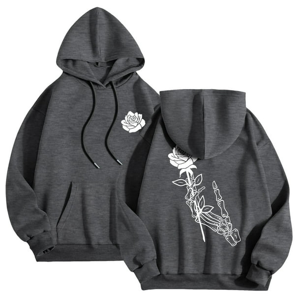 WILLBEST Sudaderas Navideñas para Hombre, Moda De Ocio, Impresión Digital 3D, Suéter con Capucha De Manga Larga Chica