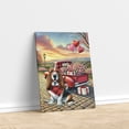 thumbnail image 3 of Be My Valentine's Basset Hound Truck Full of Love Flower Balloon Vertical Matte Canvas Poster Bassets Dog Breed Lovers Gifts Idea Wall Art Home Decor - 02029, 3 of 5