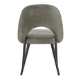 thumbnail image 6 of Weston Home Kolten Upholstered Dining Chairs, Set of 2, Light Gray PU Leather, 6 of 9