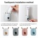 thumbnail image 5 of Advancent Exprimidor de de Dispensador de de montado en la pared Exprimidor de tubo colgante de plástico para baño, azul Type2 NO2 Advancent HA003274-04, 5 of 6