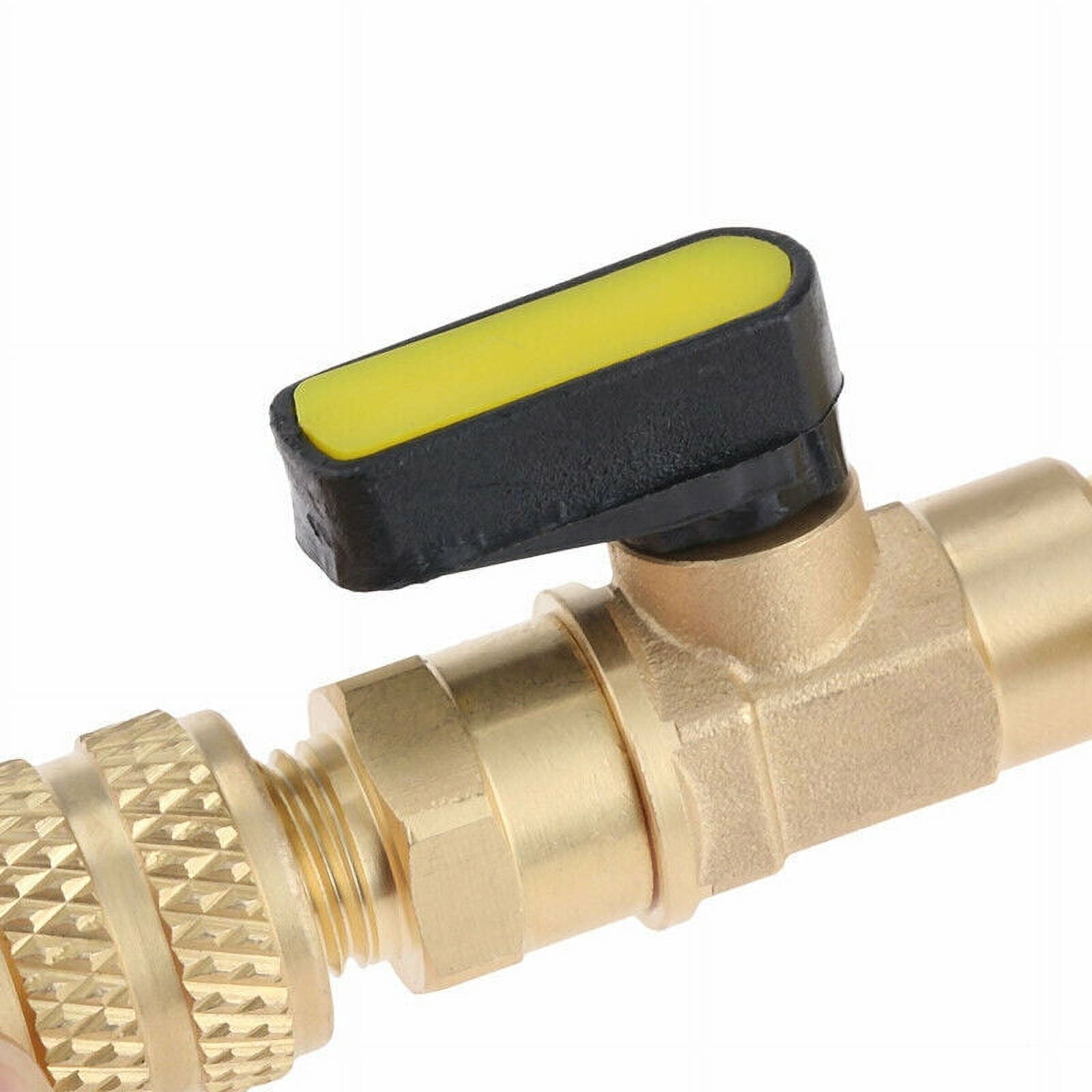 JIAHAOO Efficient HVAC Maintenance Solution: Valve Core Remover Installer Tool with Dual Size Connectors