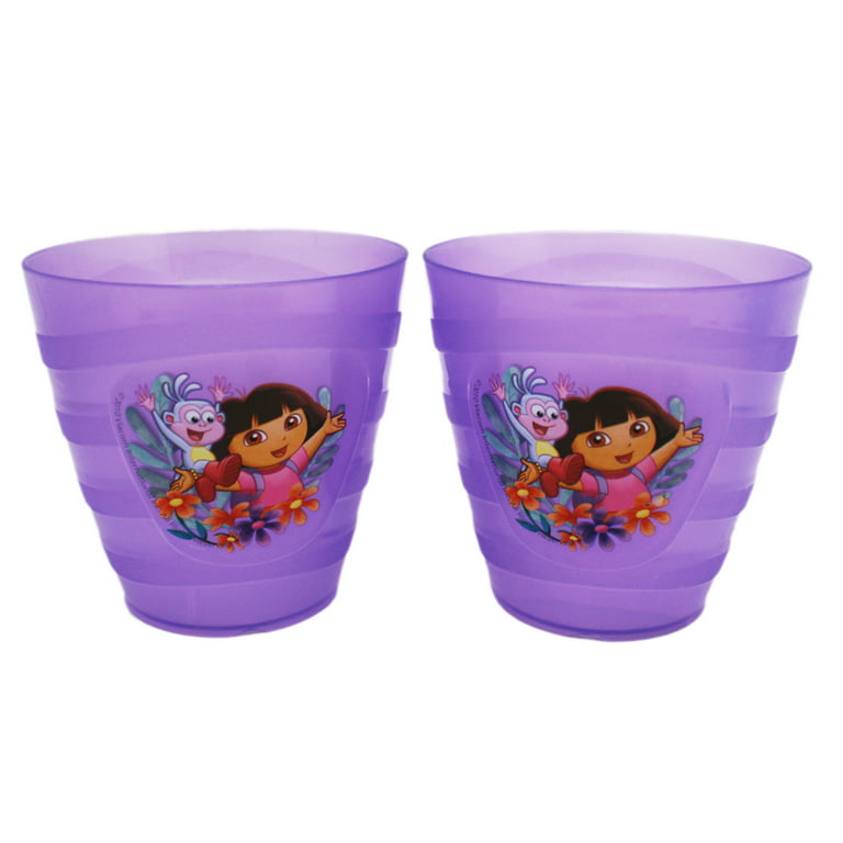 Nickelodeon Dora the Explorer Zak Designs Childs' Kids Plastic Drinking Cup  EUC