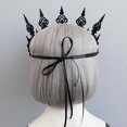 thumbnail image 1 of Corona de rosas de Halloween Diadema Flor Corona de pelo Guirnalda Accesorios para cabeza para mujeres Niñas Hugo  corona de cabeza de dama, 1 of 8