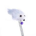 thumbnail image 3 of Jouet pour Chat Fausse Plume Souris à Ressort Jouet pour Chat Poteau à Griffer Taquin pour Chat, 3 of 4