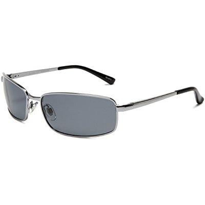 sunbelt men's neptune 190 polarized sunglasses,gunmetal frame/grey lens frame/grey lens,one size