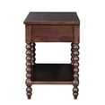 thumbnail image 3 of Madison Park Signature Beckett Nightstand Morocco Brown See below, 3 of 5