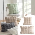 thumbnail image 2 of Velvet Pillow Autumn/Winter Solid Color Living Room Sofa Mat Study Bedroom Pillow, 2 of 8