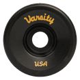 thumbnail image 2 of Riedell Skates Radar Varsity Artistic/Rhythm Skate Wheels (Set of 4, Black Wheels), 2 of 3