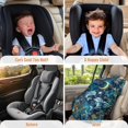 thumbnail image 4 of KUIFORTI Dolphin Car Seat Sun Shade Cover, Reusable Car Seats Heat Protector, Baby Travel Accessories Keeps Your Toddler Baby Seat at a Cool Temperature, 4 of 6