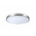 thumbnail image 1 of Elitco Lighting CF3303 13 in. LED Ceiling Flush - Brushed Nickel, 1 of 1