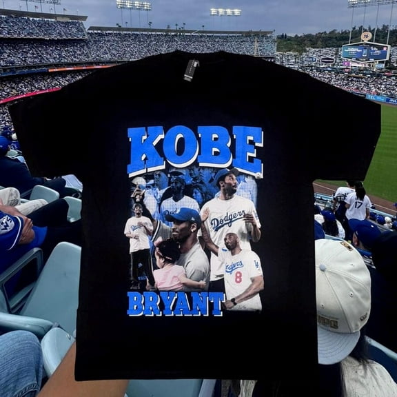 Kobe Bryant Dodgers T-Shirt: Vintage LA Tribute Tee