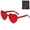 C, variant on Sunglasses Womens UV Protection Heart Shaped Rimless Transparent Candy Color Frameless Glasses Fashion Sunglasses