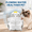 USB Flower Waterer, variant on Automatic Pet Water Fountain, 2.5L Ultra-Quiet Flower Cat Water Dispenser with Triple-Filtration System, BPA-Free Fresh Flow Drinking Station for Cats and Small Dogs, White & Daisy