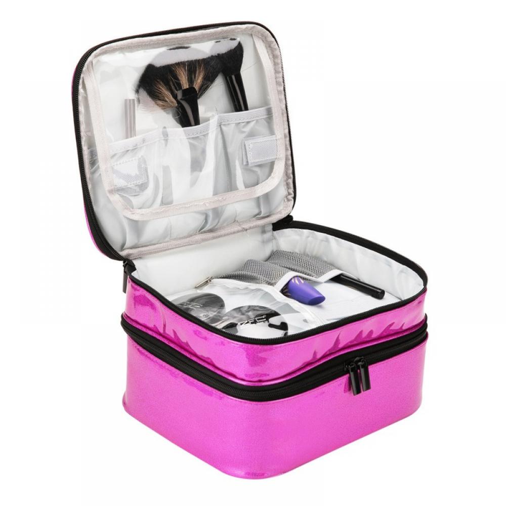 Portable Beauty Nail Toolkit Organizer High Capacity Nail Polish Bag