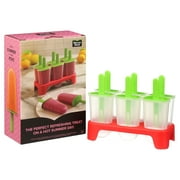 Minute Maid Set of 3 Ice Pop Molds - 1 Red, 1 Teal, 1 Purple