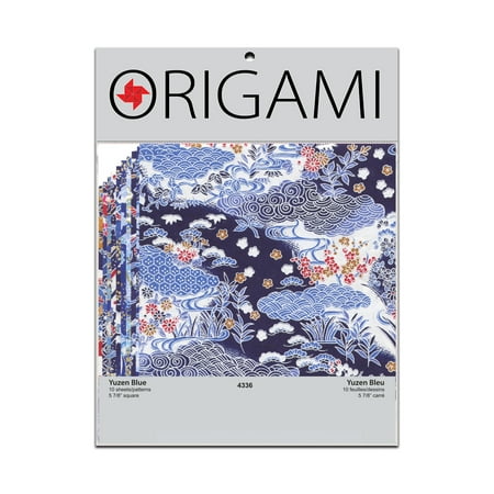 UPC: 0031248995568 | Yasutomo Yuzen Origami Sheet 5-7/8 Blue