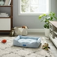 thumbnail image 5 of Sam's Pets Arlo® Small Blue Plaid Dog Bed, 5 of 10