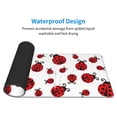 thumbnail image 4 of Pofeuu Fly Flying Ladybug Print Desk Mat for Keyboard and Mouse，Computer Desk Matt for Desktop，Large Mouse Pad for Desk，Desk Pads on Top of Desks 12x31.5in, 4 of 8