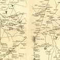 thumbnail image 3 of Monmouth County New Jersey Art, 1851 Vintage Map of Monmouth County NJ History Wall Decor Gift, Old Monmouth County NJ Map - 36" x 24" Unframed Print, 3 of 4
